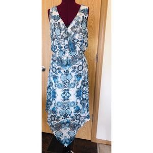 Sleeveless summer dress/lined